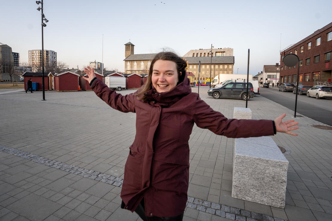 Kommunikasjonsrådgiver for Næring- og utviklingsavdelinga i Bodø kommune, Kristina Robinso, håper på gode innspill. 