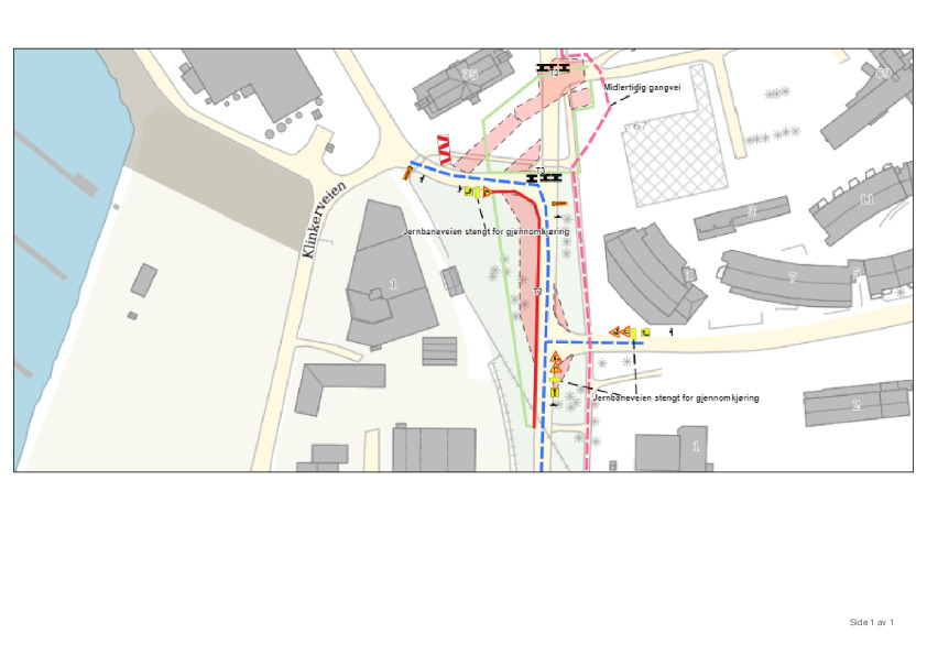 Kartutsnitt over ett område