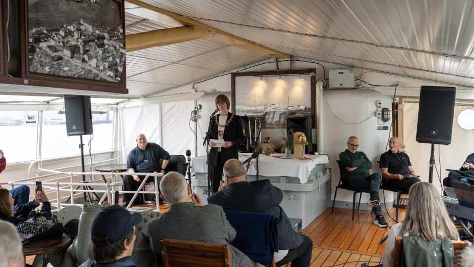 Lenke til artikkel: MS «Salten» fredet: – En stor og stolt dag for Bodø