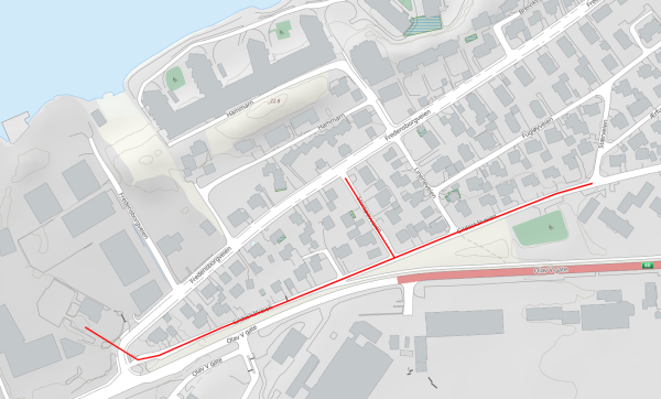 Lenke til artikkel: Arbeidet i Gildeskålveien blir forlenget