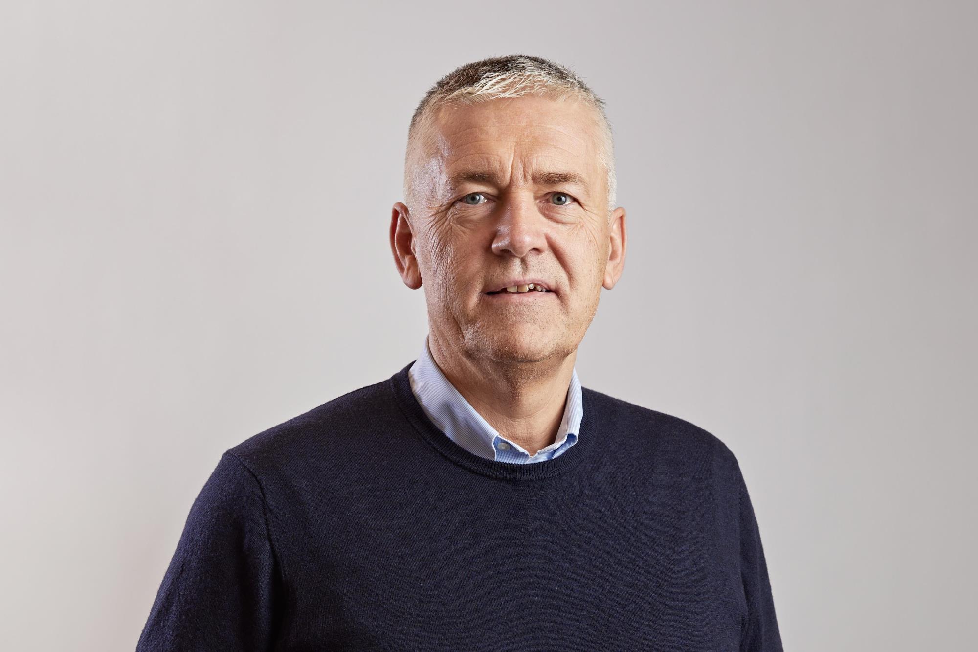 Portrettbilde av Kjell Hugvik.  - Klikk for stort bilde