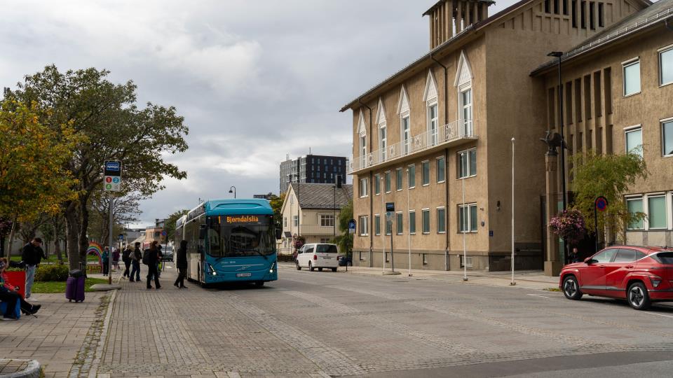 Lenke til artikkel: Omkjøring for busser og nye midlertidige holdeplasser i sentrum