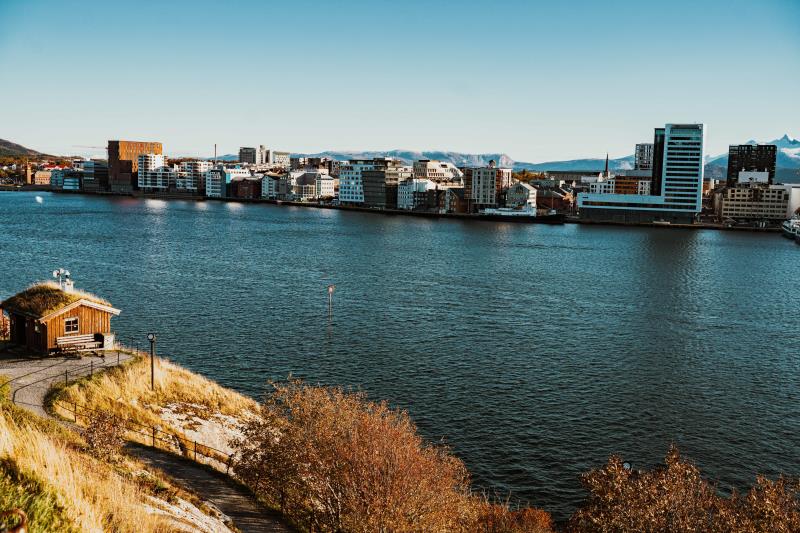 Skyline i Bodø - Klikk for stort bilde