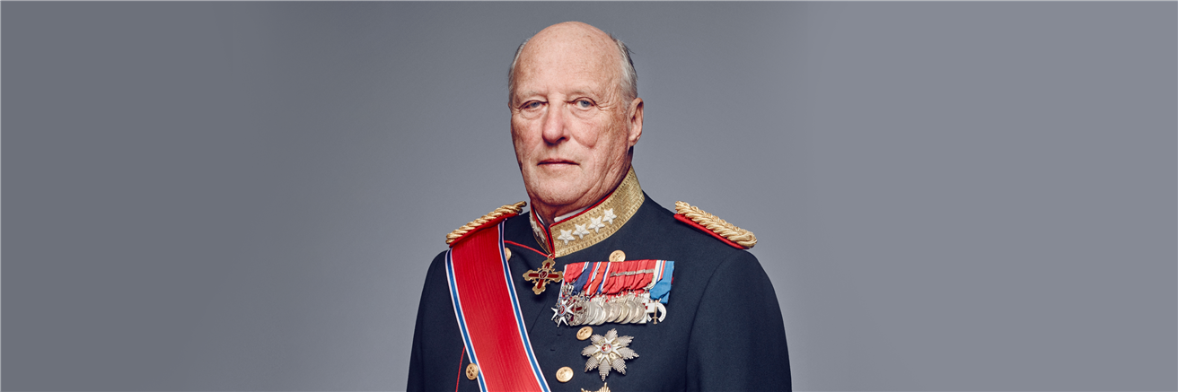 Portrett av H.M. Kong Harald V 